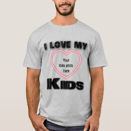 Eu amo meus filhos camisa, camisas de amor, mulher