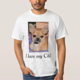 Eu Amo Minha Camisa Chi Chihuahua Adicionar Foto