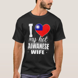 Eu Amo Minha Camisa De Esposa Quente De Taiwan