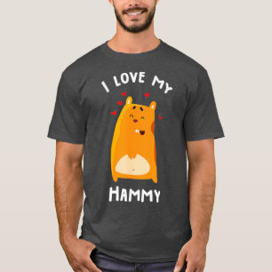 Eu Amo Minha Camisa De Hammy Para Amantes De Anima