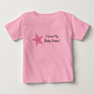 Eu amo minha camisa dos miúdos da irmã do bebê