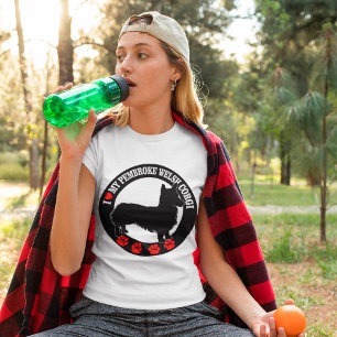 Eu Amo Minha Camiseta De Pembroke Welsh Corgi