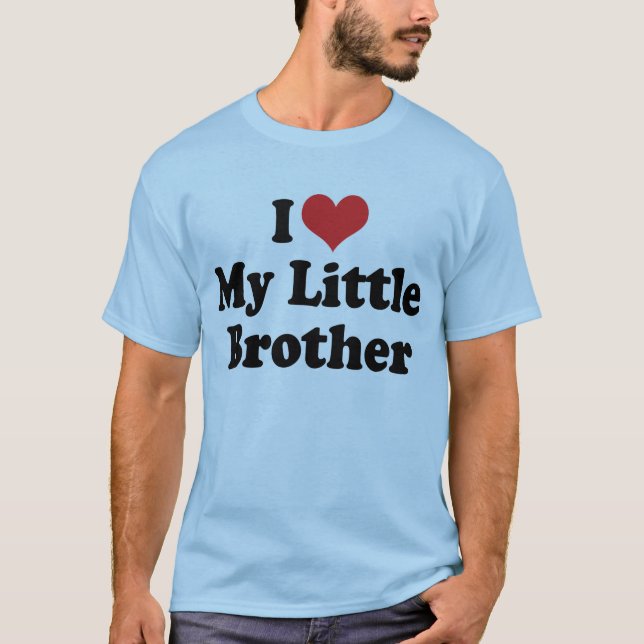 Eu Amo Minha Camiseta do Meu Irmãozinho (Frente)