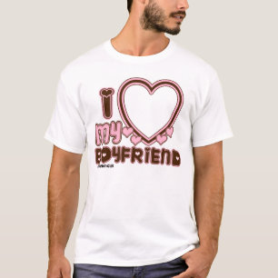Eu Amo Minha Camiseta Personalizada NAMORADO