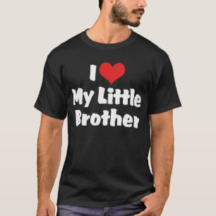 Eu Amo Minha Camiseta Preta do Meu Irmãozinho