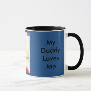 Eu amo minha caneca de Babyface do pai