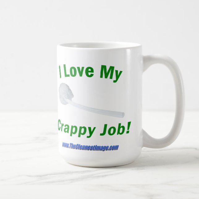 Eu amo minha caneca de café de ínfima qualidade do (Direita)