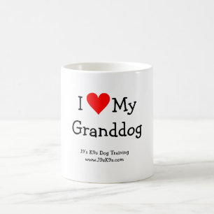 Eu amo minha caneca de Granddog