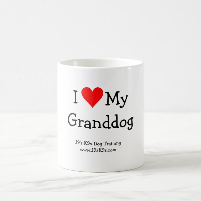 Eu amo minha caneca de Granddog (Centro)