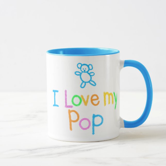 Eu amo minha caneca do pop (Direita)