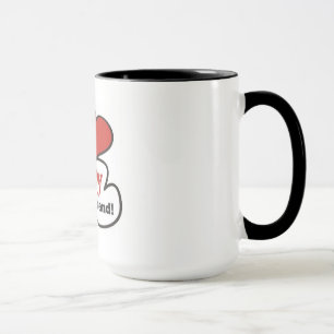 Eu amo minha caneca mal-humorada do marido