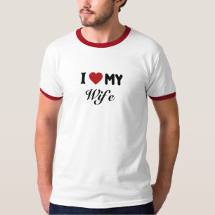 Eu Amo Minha Esposa De T-Shirt