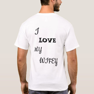 Eu Amo Minha Esposinha – Camiseta de Amor de Casal