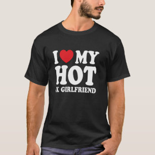 Eu Amo Minha Ex Namorada Gostosa Camiseta Divertid