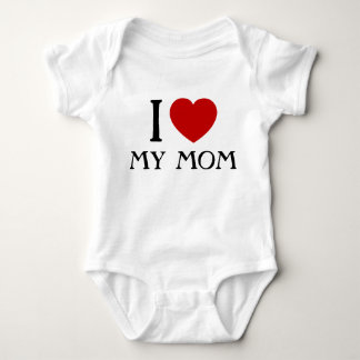 Eu amo minha Mãe | Camisetas para Crianças e Bebês