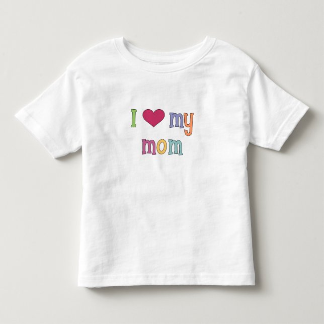 Eu Amo Minha Mãe T-Shirt (Frente)