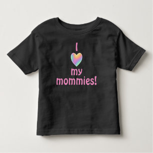 Eu Amo Minha Mãe Toddler T-Shirt