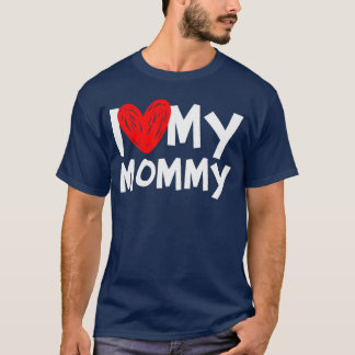 Eu Amo Minha Mamãe Eu Adoro Minha Camisa da Mamãe 