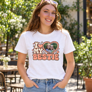 Eu Amo Minha Melhor Amiga Camiseta Personalizada c