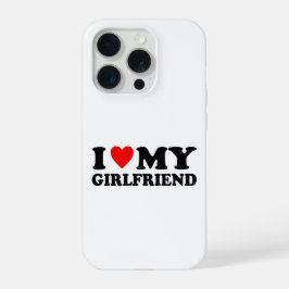 Eu Amo Minha Namorada - Design Clássico de Coração