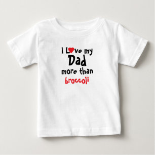 Eu Amo Minha Pai Engraçada Camiseta De Bebê