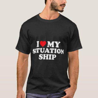 Eu Amo Minha Situação Camisa De Estúdio Eu Corto M