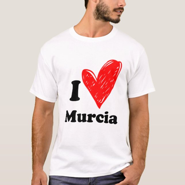 Eu amo Murcia T-Shirt (Frente)