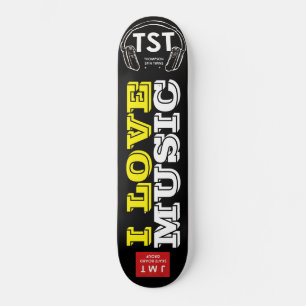 EU AMO MÚSICA  Skateboard