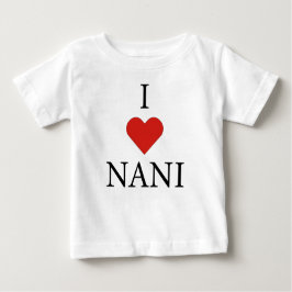 EU AMO NANI Baby T-Shirt