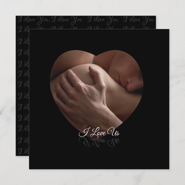 Eu Amo-Nos O Cartão De Saudação (Frente/Verso)