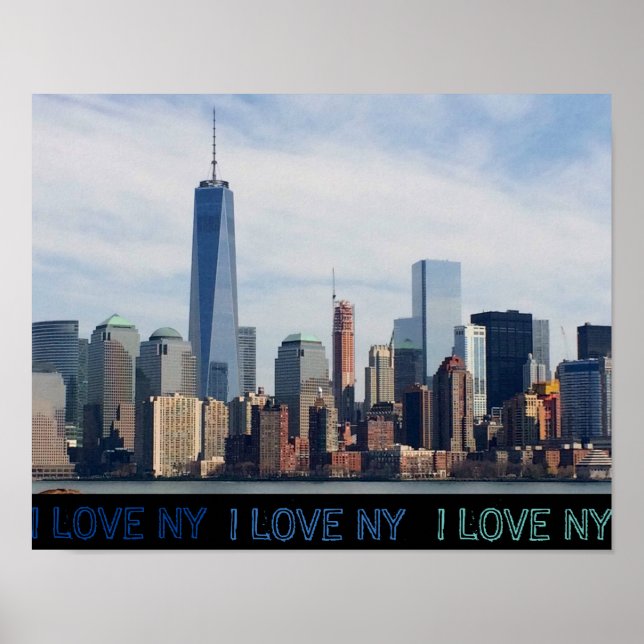 EU AMO NY Poster (Frente)