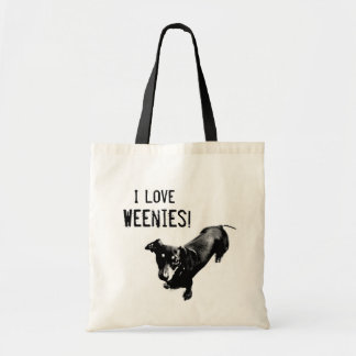 Eu amo o bolsa dos Weenies