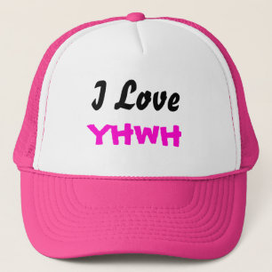 Eu amo o boné das senhoras de YHWH