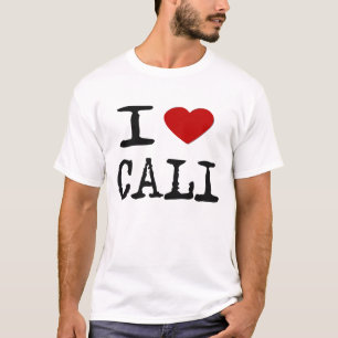 eu amo o cali novo -- T-shirt