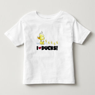 Eu amo o camiseta e os presentes dos patos
