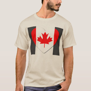 Eu amo o Canadá - T-shirts venenosas