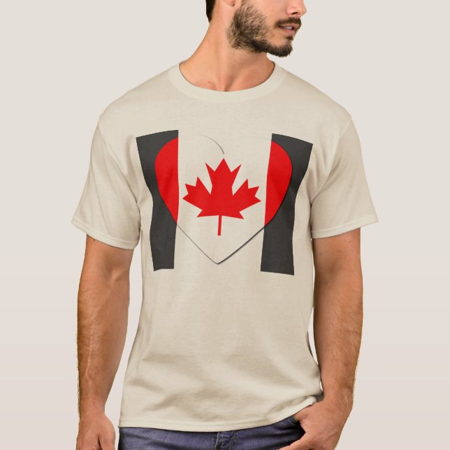Eu amo o Canadá - T-shirts venenosas (Frente)
