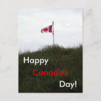 Eu amo o cartão postal do Canadá