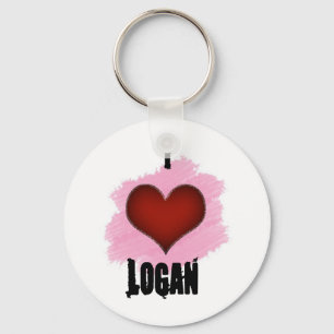 Eu amo o chaveiro de Logan