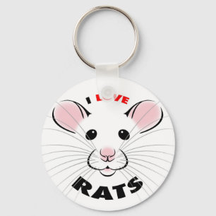 Eu amo o chaveiro dos ratos