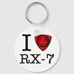 Eu amo o chaveiro RX-7