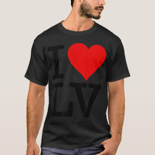EU AMO O CORAÇÃO LAS VEGAS NEVADA LV T-Shirt