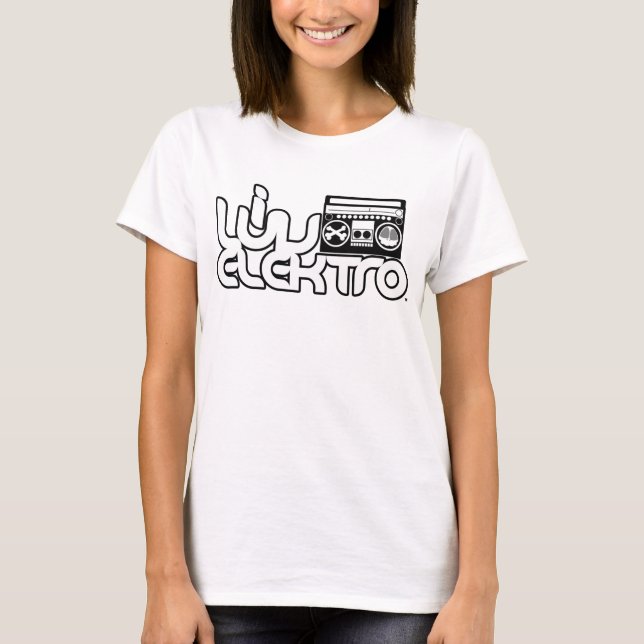 eu amo o electro t-shirt (Frente)