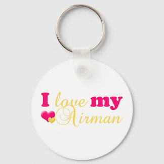Eu amo o meu chaveiro do Airman