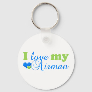 Eu amo o meu chaveiro do Airman