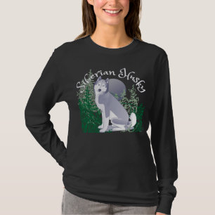 Eu amo o meu Husky Siberiano! Camiseta