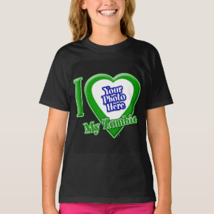 Eu Amo O Meu Zombie Com A Tua Foto T-Shirt