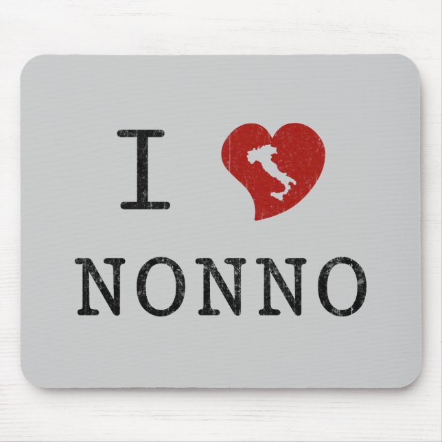 Eu Amo o Mousepad do Nonno (Frente)