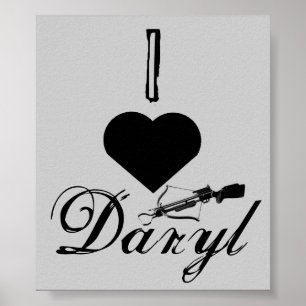 Eu amo o poster de Daryl