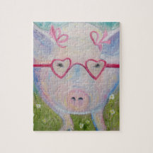 Eu amo o quebra-cabeça de Lucy